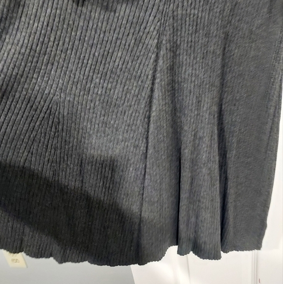 Lane Bryant Heather Gray 3/4 Sleeve Sweater Dress in Size 18/20 - 2X - Picture 8 of 10